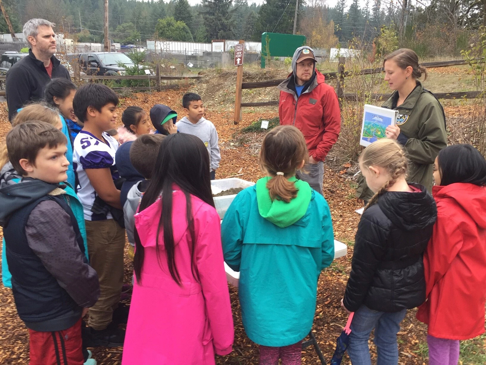 Salmon migration outreach