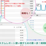 Google Analyticsのカスタムレポートを使い倒す為の第一歩！時間／日付／曜日、各時間軸のカスタムレポートを作ってみる！