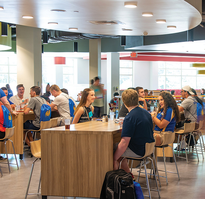 Student at Campus Starbucks