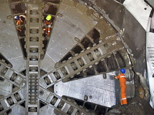 TBM cutter-head inspection