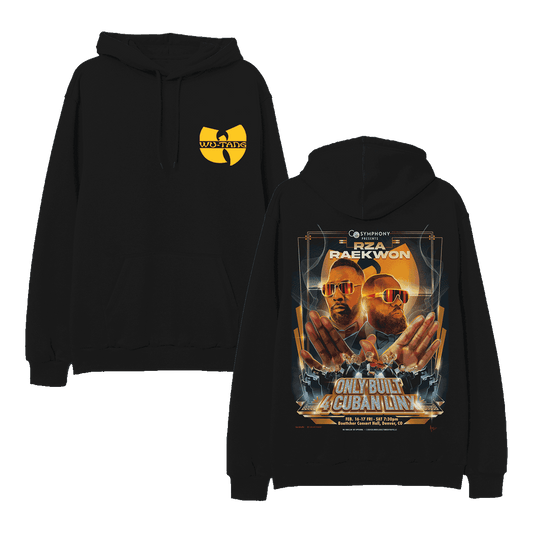 Only Built 4 Cuban Linx Faces Denver Show Hoodie