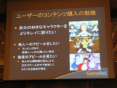 画像集#018のサムネイル/［Gamefest 08＃02］ダウンロードコンテンツで儲けるには？ アイマス開発者が語るダウンロード販売成功の秘訣