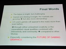 画像集#031のサムネイル/［CEDEC 2009］すでに次世代ゲーム機対応に動き出しているCrytekの見据えるもの