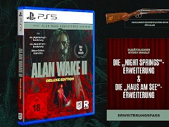 「Alan Wake 2」のPS5用パッケージ版が10月22日に発売決定。デラックスエディションの内容に加えて，第1作のリマスター版もセットに