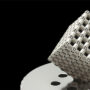 A strong and lightweight metamaterial made from titanium.