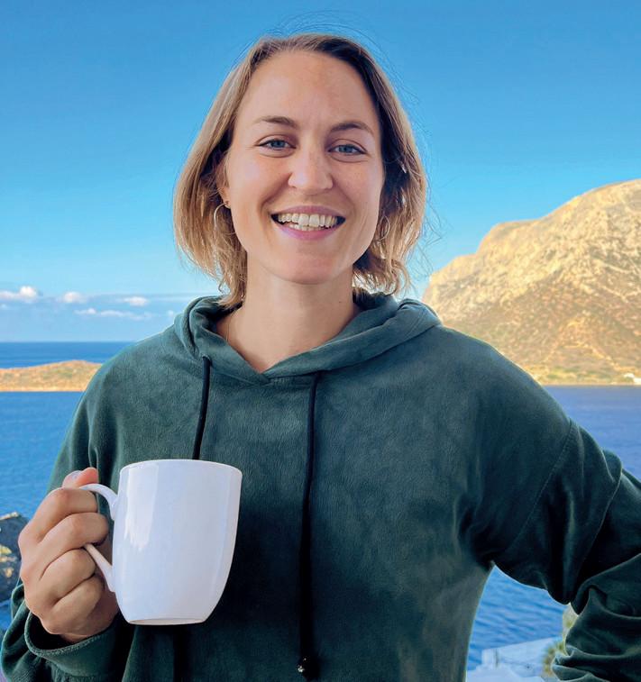 Wenn sich die angehende Gynäkologin nicht für Schwangerschaftsabbrüche einsetzt, genießt sie ihren Flat White mit Hafermilch am liebsten in der Natur. Foto: privat