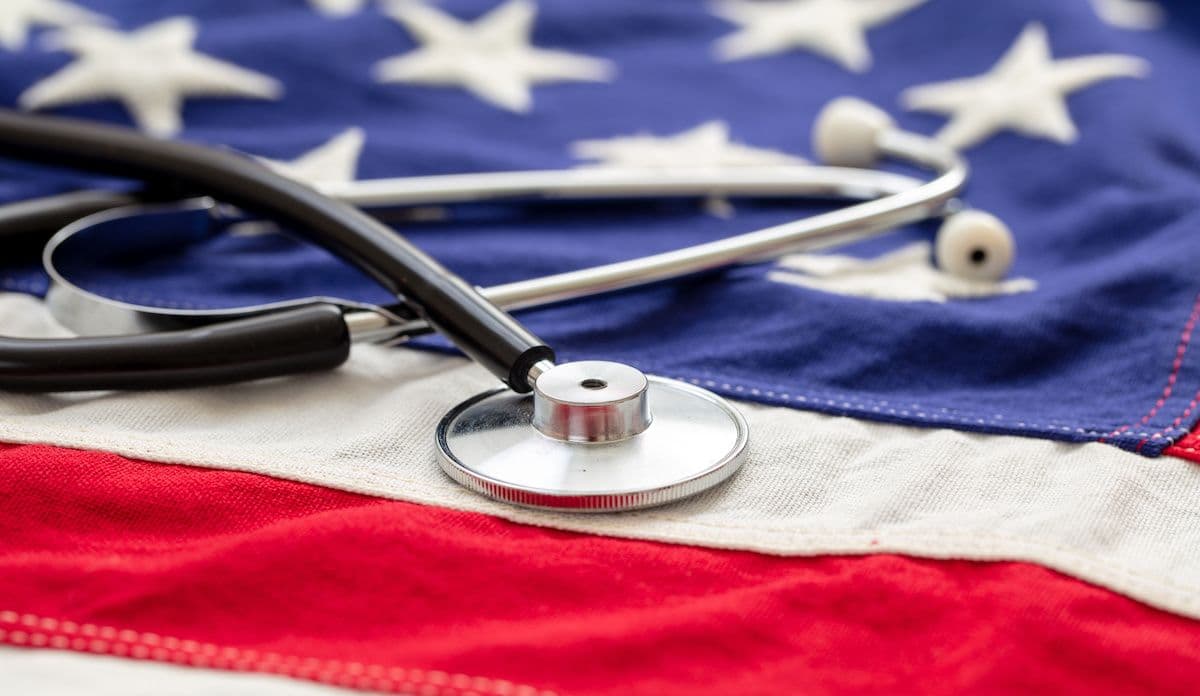 USA American flag health stethoscope | Image Credit: © Rawf8 - stock.adobe.com