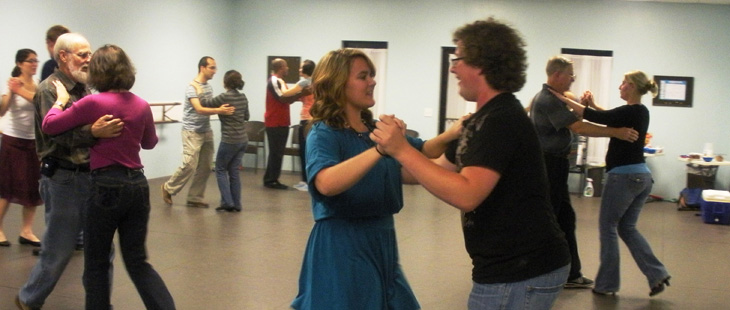 Ballroom classes in community courses