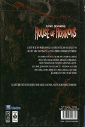 Verso de Gene Simmons House of Horrors