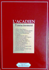 Verso de L'acadien -1- L'enracinement