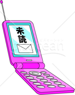 携帯電話のイラスト002