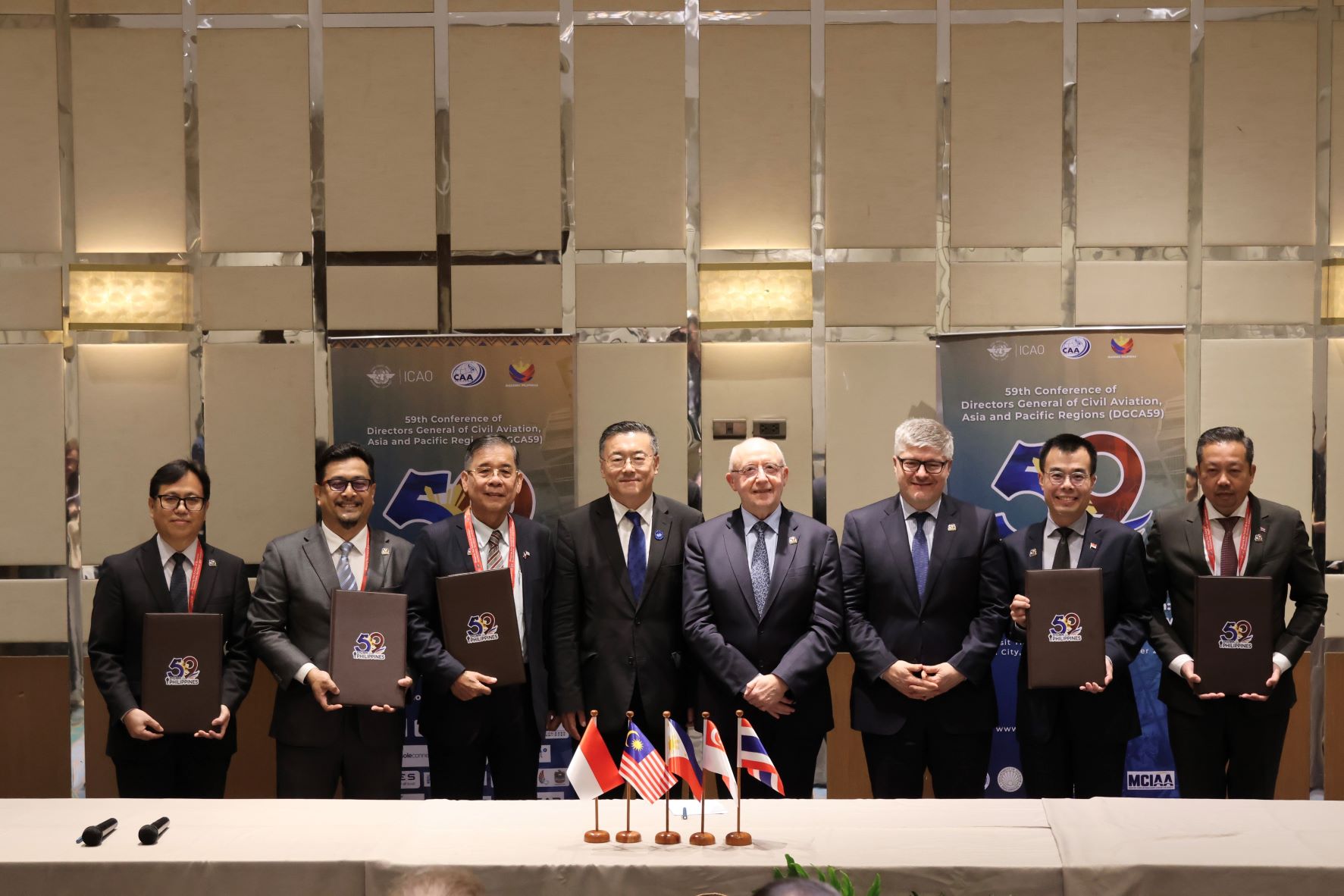 Indonesia, Malaysia, Philippines, Singapore and Thailand Collaborate and Share Safety Data and Information to Enhance Aviation Safety