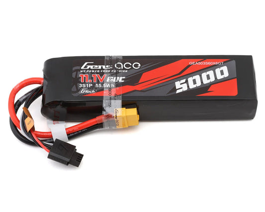 3S LiPo Battery 60C (11.1V/5000mAh) w/XT60 Connector