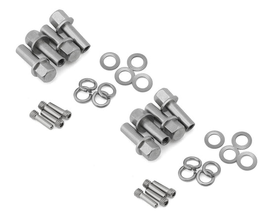 TRX-4 Brass Extended Wheel Hub Hardware (+15mm)