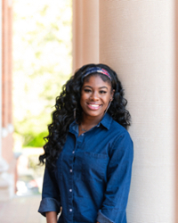 Anjel Iriaghomo, 2021 Dr. M. Elaine Richardson Annual Student Award Recipient