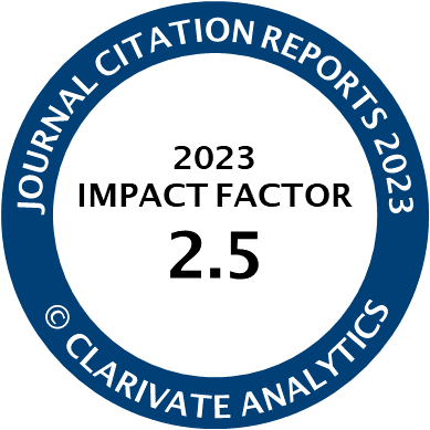 Journal Citation Reports 2023 Impact Factor