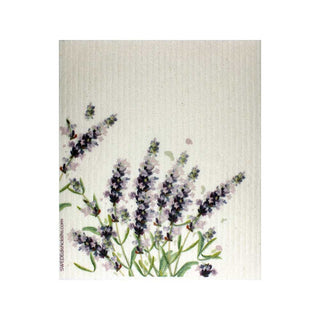 LAVENDER FLOWERS SWEDISH DISHCLOTH| REUSABLE