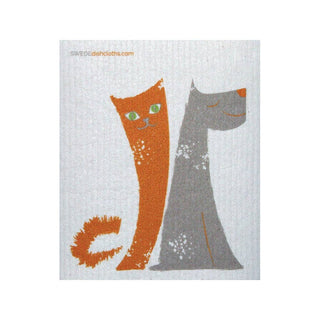 DOG & CAT FRIENDS SWEDISH DISHCLOTH | REUSABLE