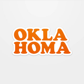 Oklahoma Throwback Sticker