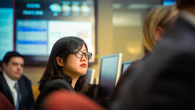 students in a computer lab