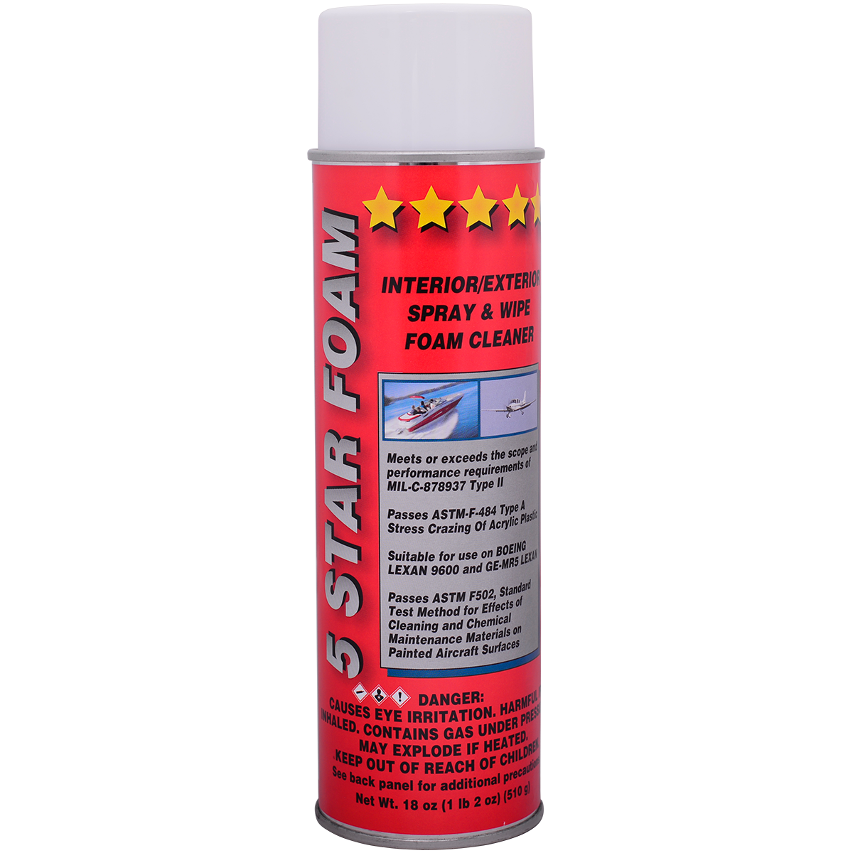 5 Star Foam multi-surface foaming cleaner