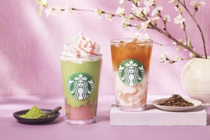 スタバ、新作フラペは「桜わらびもち」入り！ “和菓子”みたいな上品な味わい広がる