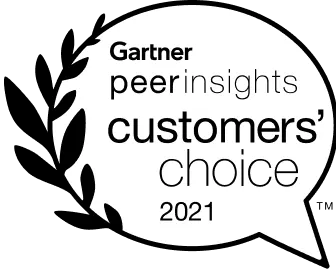 [Review Badge] Gartner Peer Insights (Dark)