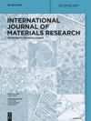 International Journal of Materials Research