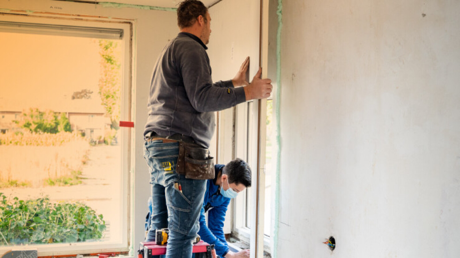 Met Isowall® panelen isoleren in één dag.