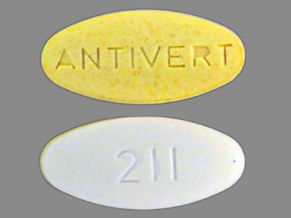 Antivert 25 mg (211 ANTIVERT)