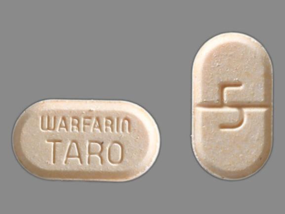 Warfarin Sodium 5 mg (5 WARFARIN TARO)