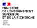 Logo du Ministère de l'Enseignement supérieur et de la Recherche