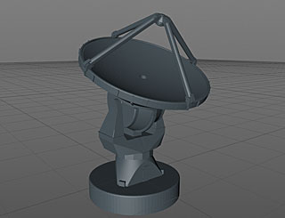 3D Model of the ALMA antenna