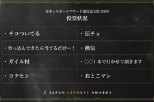 プロからストリーマーまで、多様な担い手が生むeスポーツの新潮流―「日本eスポーツアワード 流行語大賞2024」に見るファンダムの在り方