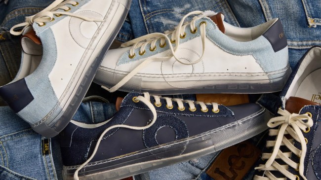 An Iconic Denim Brand Dips Its Toes Into the Sneaker Game