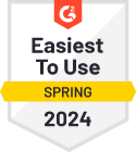 Award badge icon with the text 