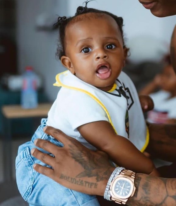 Wizkid shares adorable photos of his fourth son (Photos)