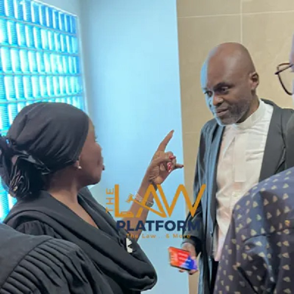 Cecilia Dapaah, lawyer engage in heated ‘exchange’ with Martin Kpebu after court proceedings –