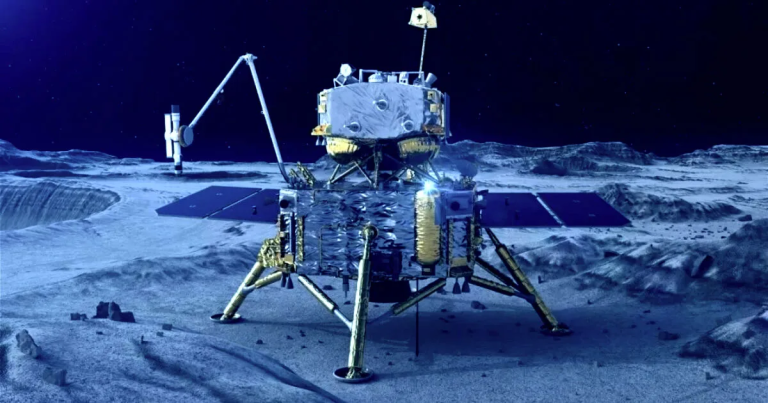China finds something strange in sample retrieved from moon
