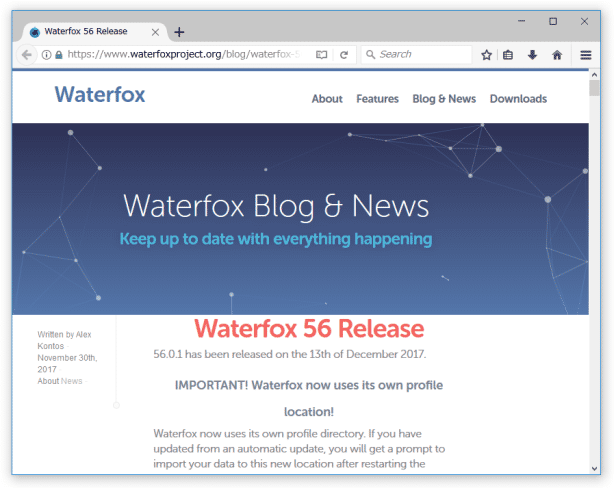 Waterfox Portable