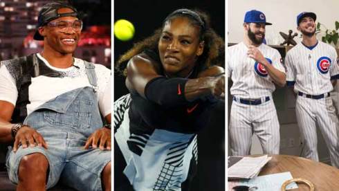 russell westbrook serena williams chicaco cubs