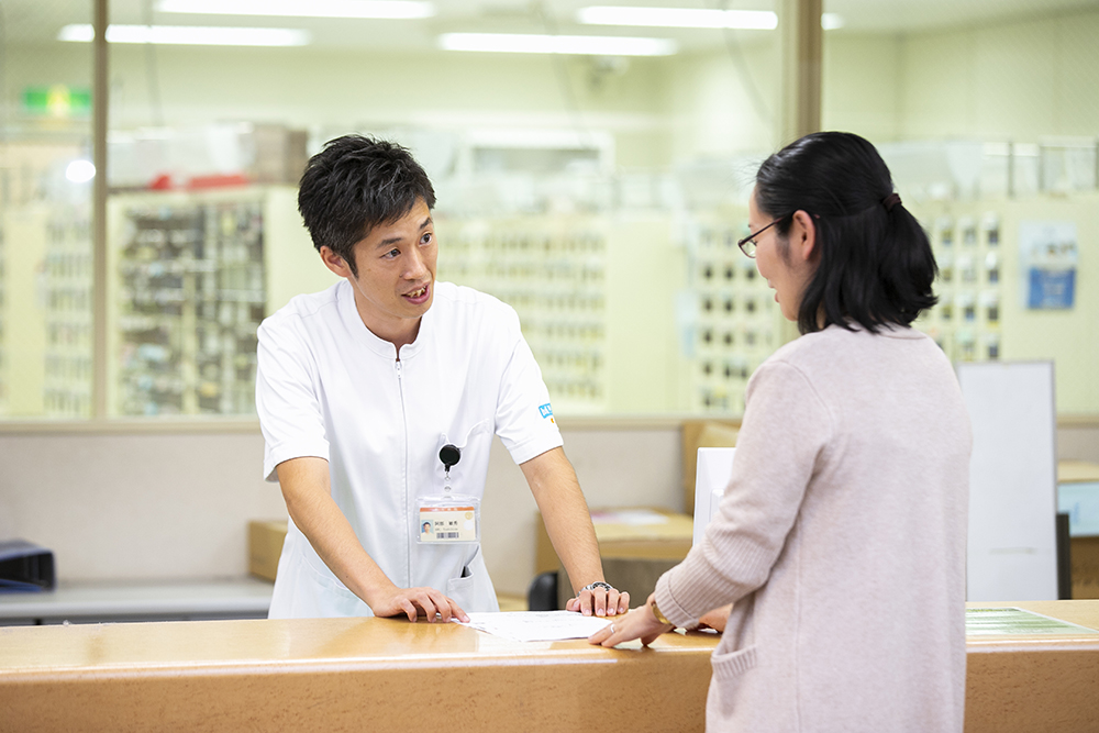 外来　お薬相談カウンター