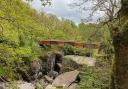 The Bracklinn Falls Footbridge