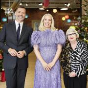 Comedian Sara Pascoe on Sewing Bee with Patrick Grant and Esme Young