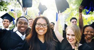 Students graduating