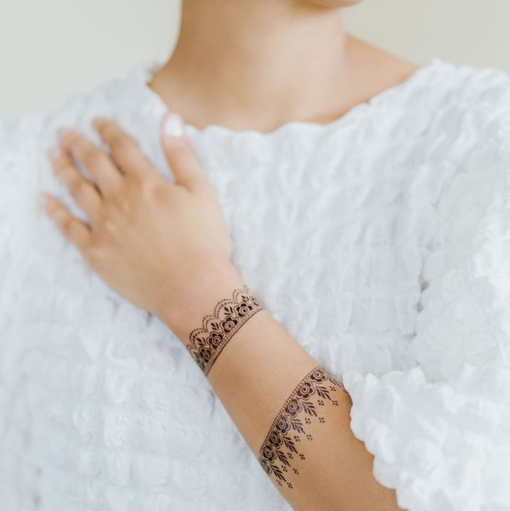 Tattoo - Henna Cuff Pair-hotRAGS.com