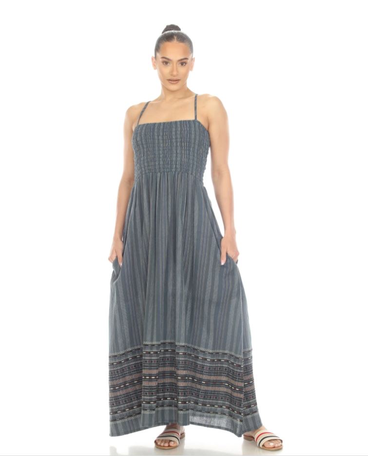 Dress - Maxi Sahara - Blue-hotRAGS.com