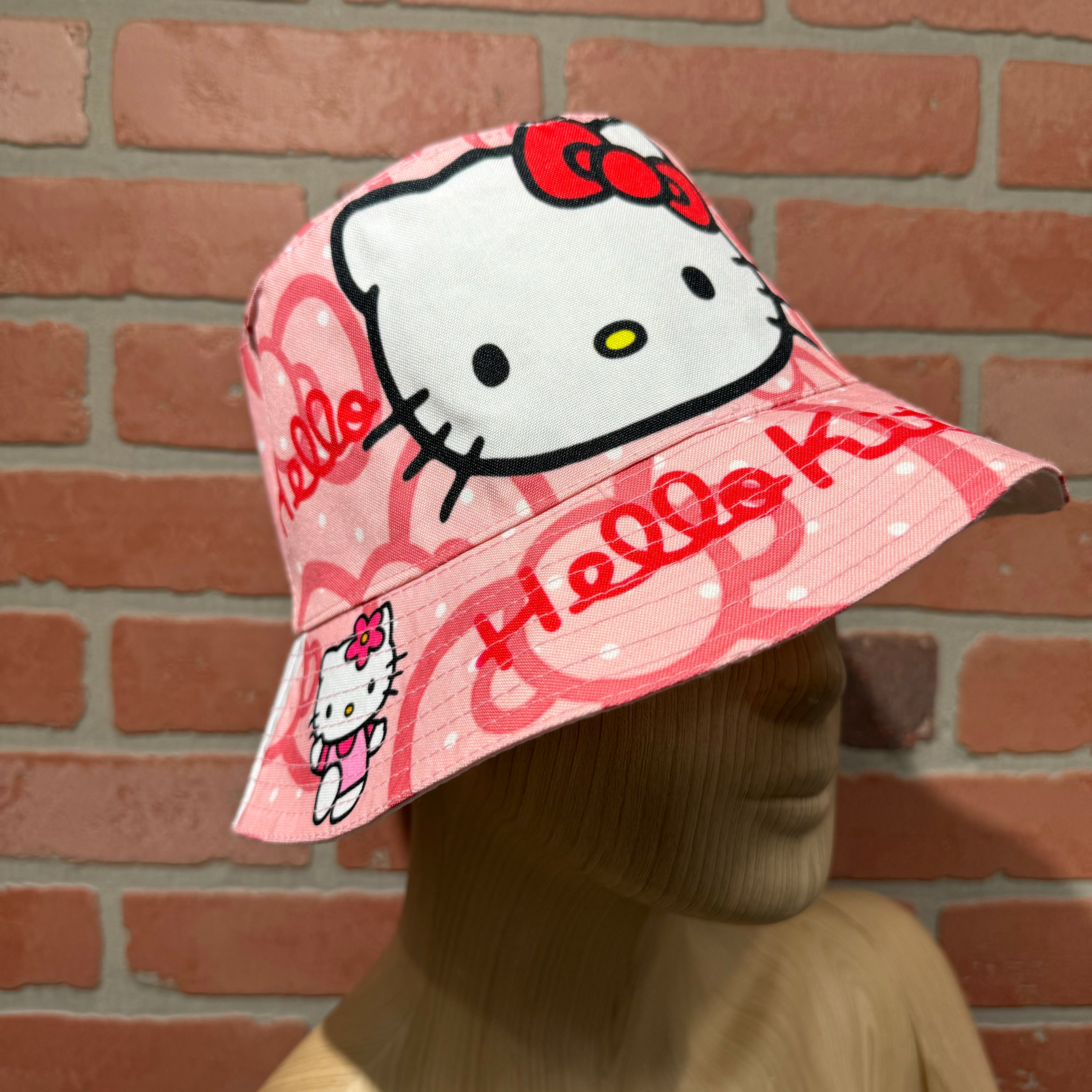 Bucket Hat - Hello Kitty Face-hotRAGS.com