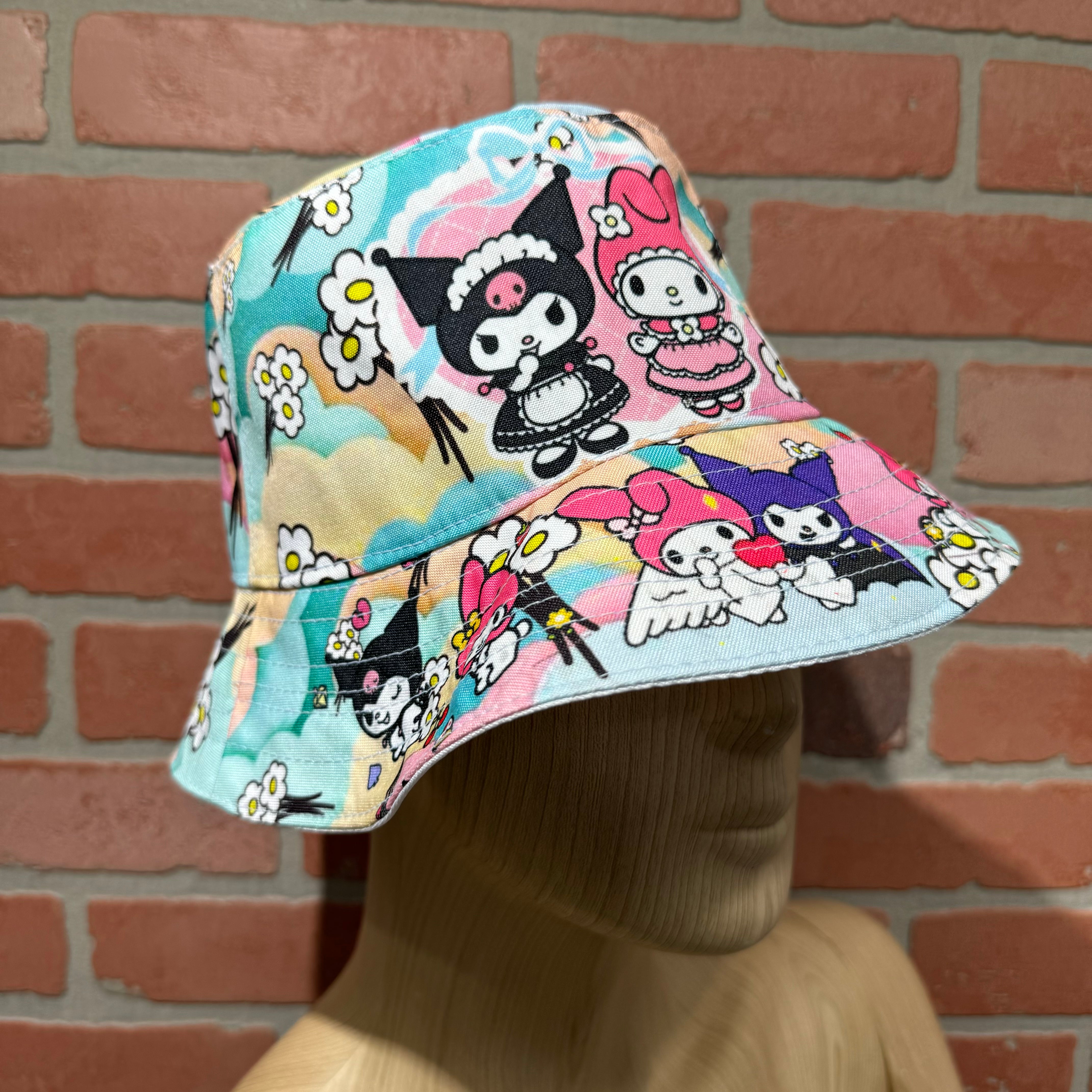 Bucket Hat - Kuromi My Melody-hotRAGS.com