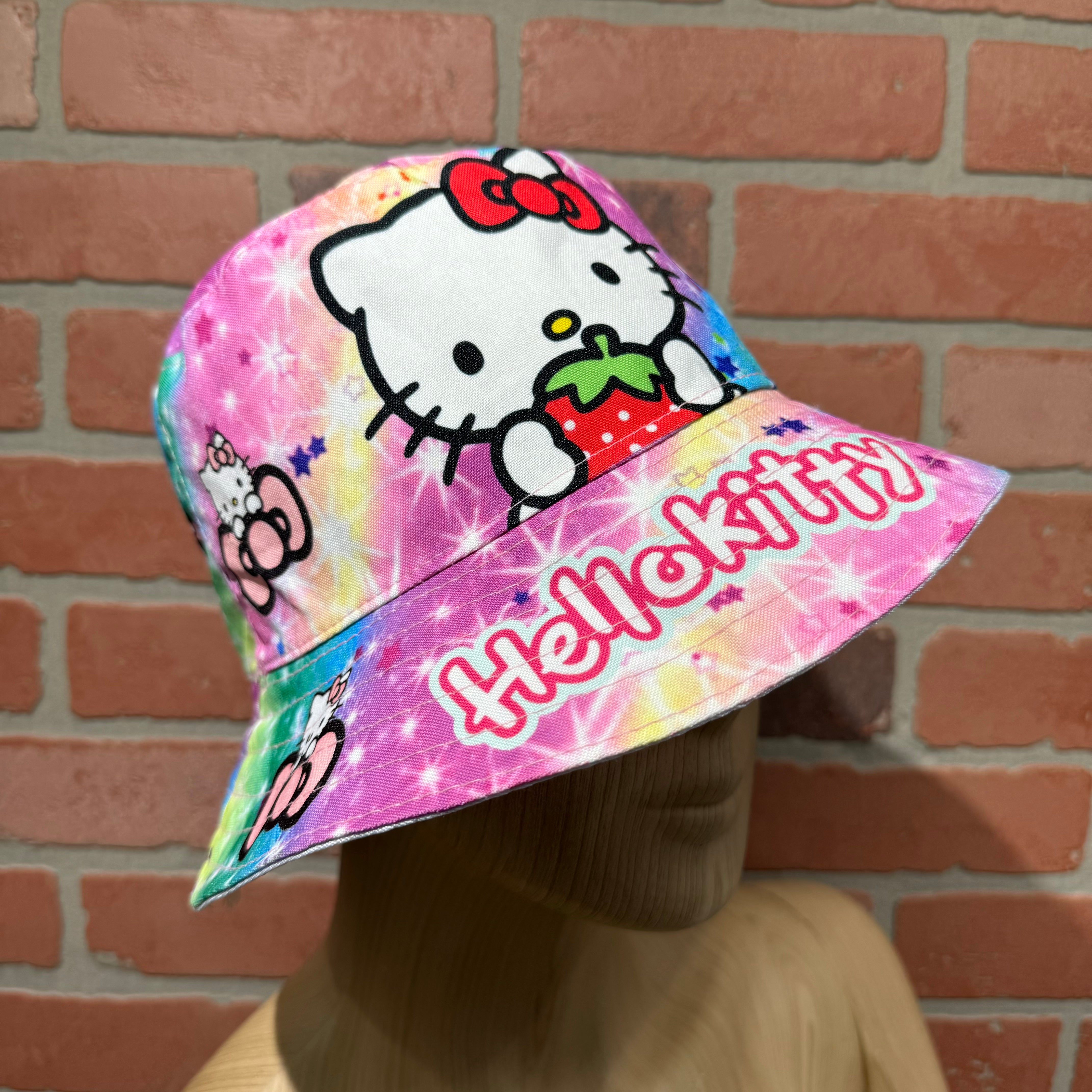 Bucket Hat - Hello Kitty TIE DYE-hotRAGS.com